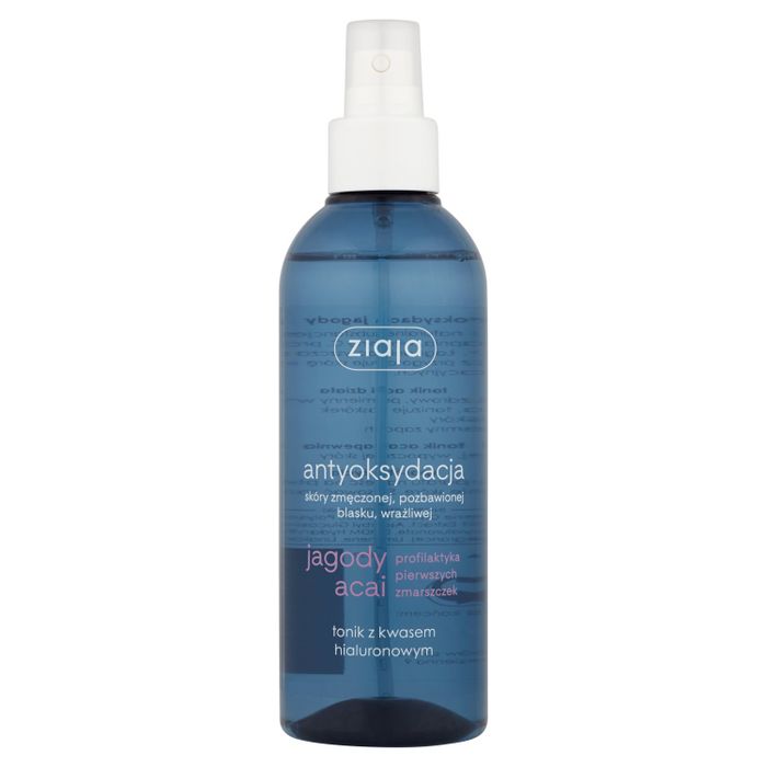 Ziaja tonik z kwasem hialuronowym jagoda Acai 200ml main product photo