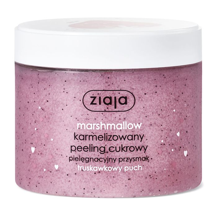 ZIAJA Marshmallow karmelizowany peeling cukrowy truskawkowy puch 300 ml main product photo
