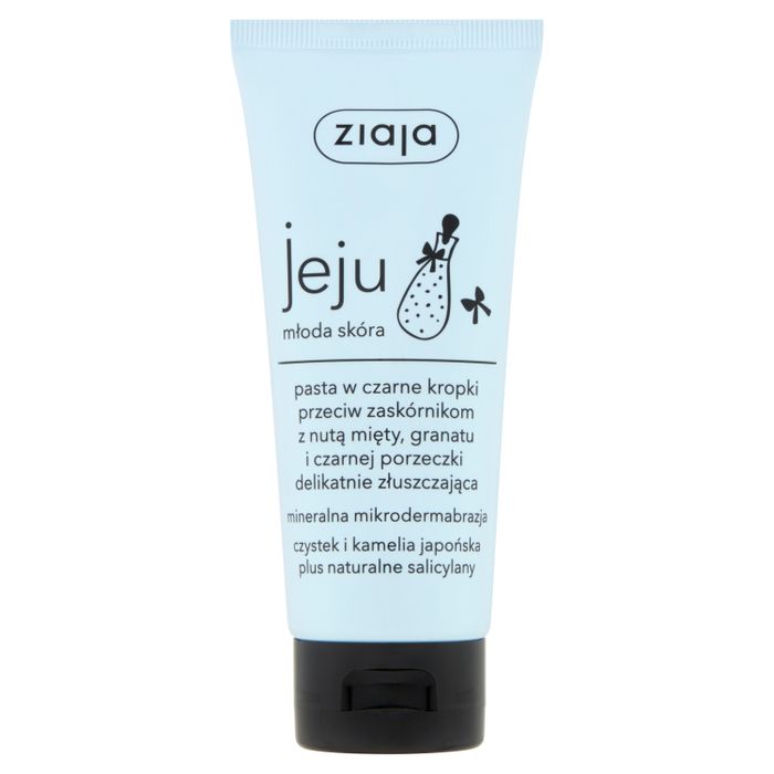 Ziaja Jeju Pasta w czarne kropki przeciw zaskórnikom 75 ml main product photo