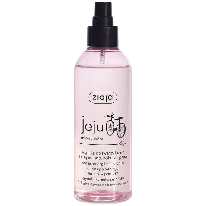 ZIAJA JEJU MGIELKA DO TWARZY I CIALA SPRAY 200ML main product photo