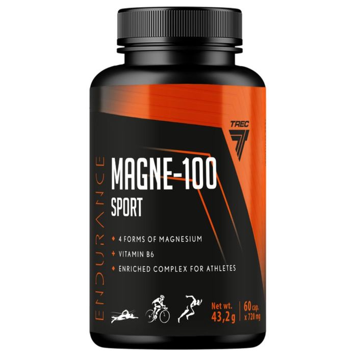 Trec Magne-100 Sport 60 kapsułek main product photo