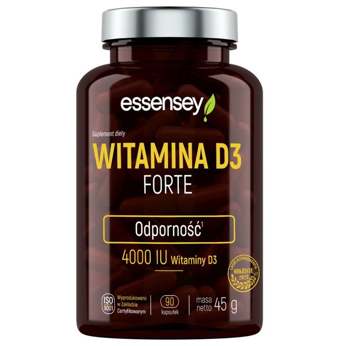 Essensey Witamina D3 Forte 90 kapsułek main product photo