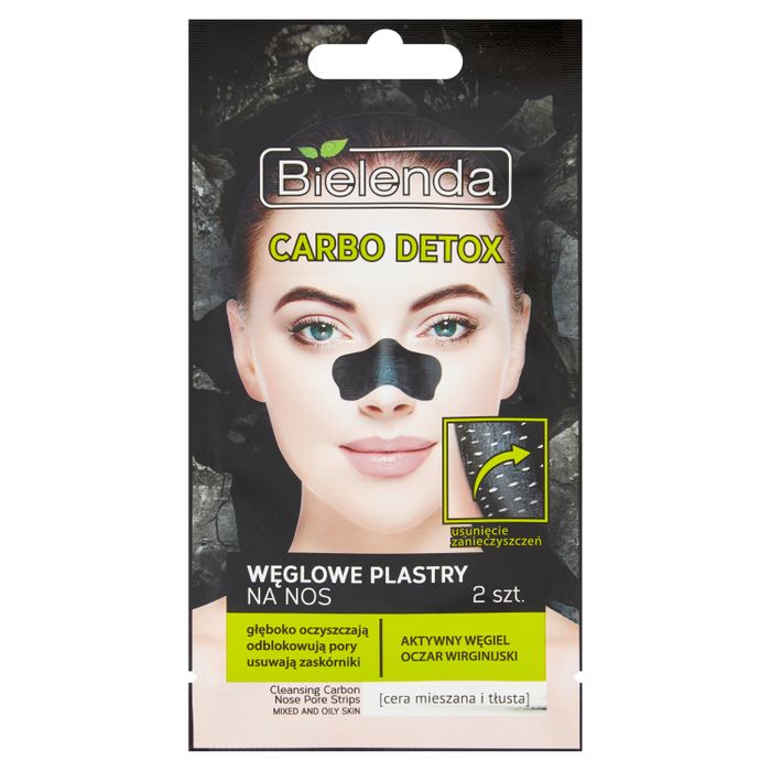 Bielenda Carbo Detox Węglowe plastry na nos 2 sztuki main product photo