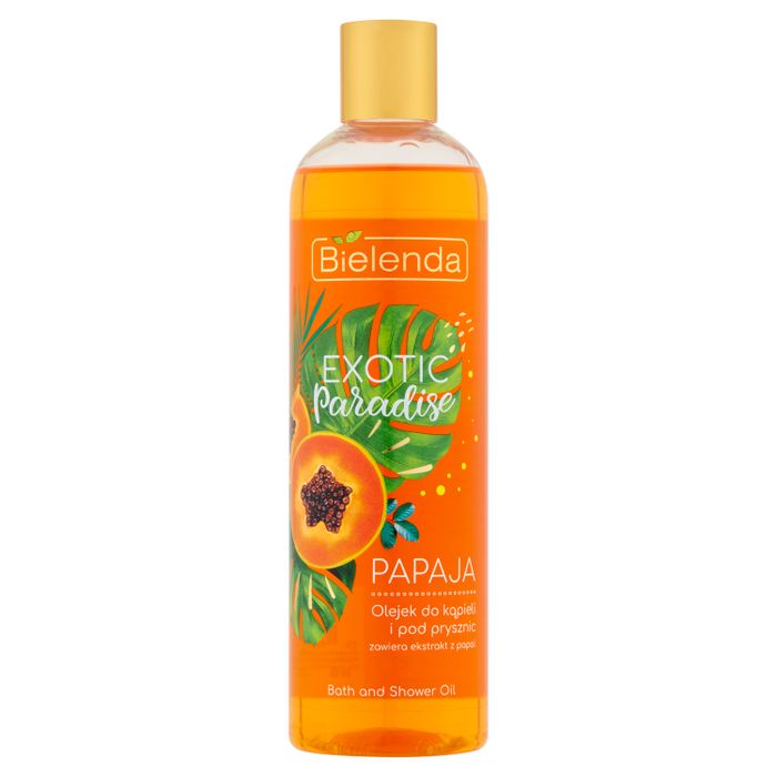 Bielenda Exotic Paradise Olejek do kąpieli i pod prysznic papaja 400 ml main product photo