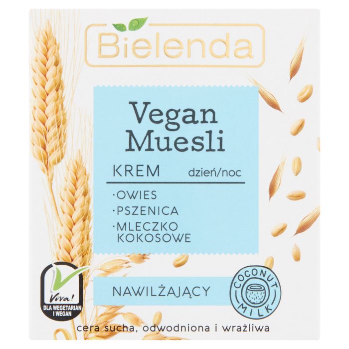 Bielenda Vegan Muesli Krem na dzień noc nawilżający 50 ml main product photo