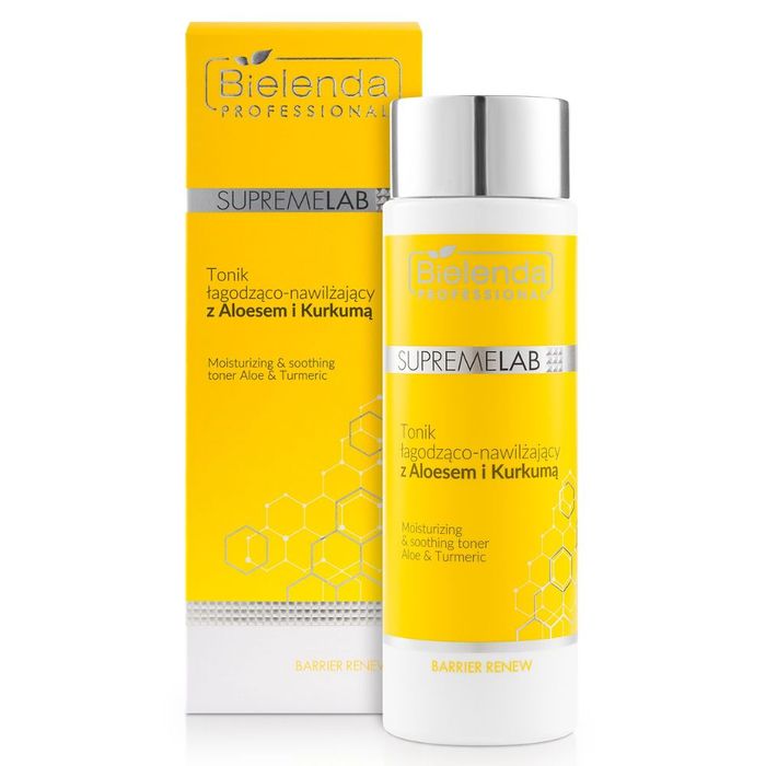 Bielenda Professional Supremelab Barrier Renew Tonik Łagodząco-nawilżający Z Aloesem I Kurkumą 200ml main product photo
