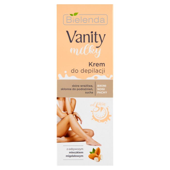 Bielenda Vanity Milky Krem do depilacji z odżywczym mleczkiem migdałowym 100 ml main product photo