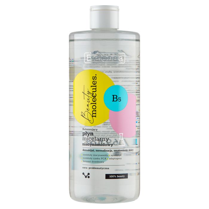 Bielenda Beauty Molecules Balansujący płyn micelarny niacynamidowy 500 ml main product photo