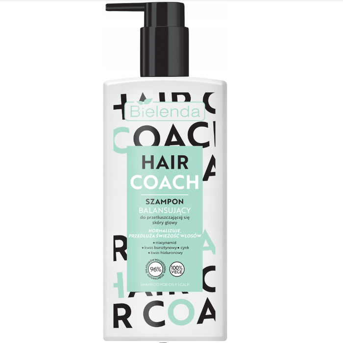 BIELENDA Hair Coach Balansujący szampon do przetłuszczającej się skóry głowy 300ML main product photo
