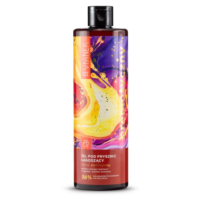 VIANEK ŻEL POD PRYSZNIC PREBIOTYCZNY ŁAGODZĄCY 400ML main product photo