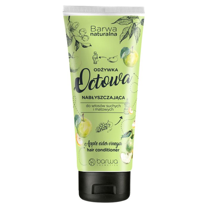Barwa Naturalna Odżywka octowa nabłyszczająca 200 ml main product photo