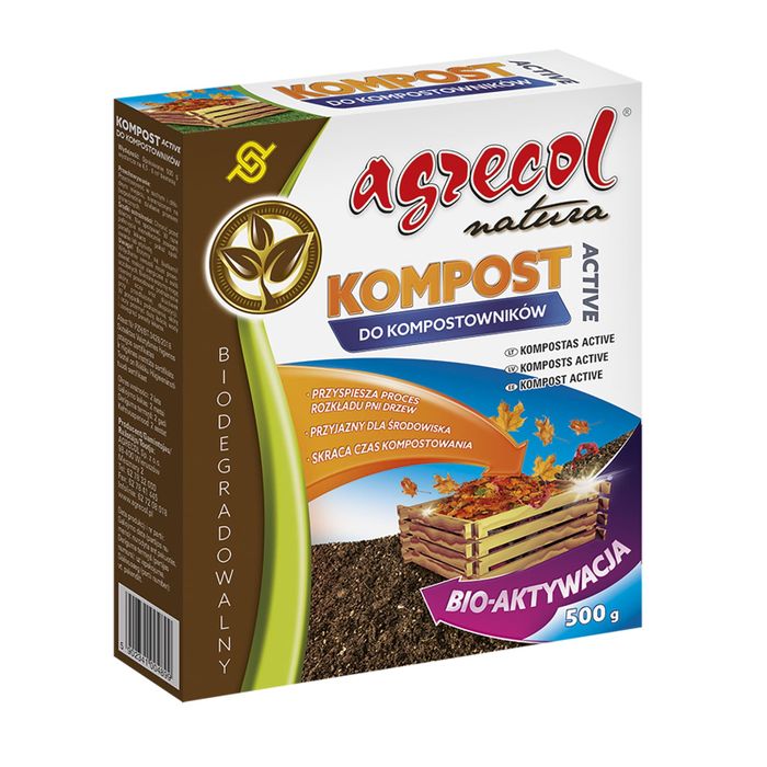 AGRECOL KOMPOST ACTIVE ROZ PNI DRZ 500 G main product photo