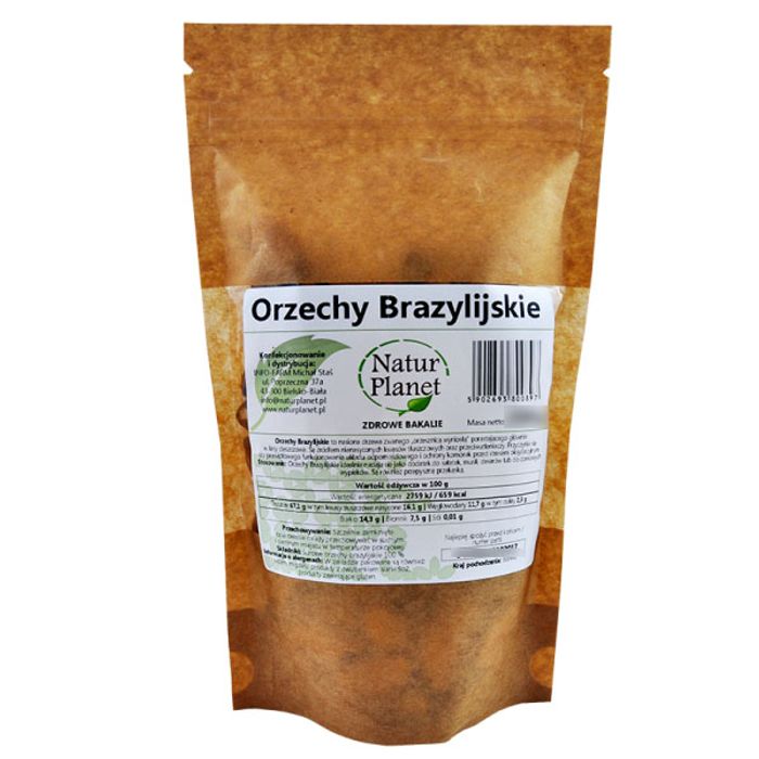NATUR PLANET ORZECHY BRAZYLIJSKIE 500G main product photo