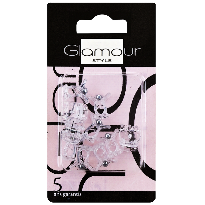 GLAMOUR ZABKI DO WLOSOW 10SZT. main product photo
