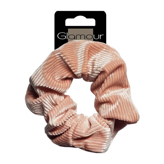 GLAMOUR GLAM ZAWIJKA WELUROWA PRĄŻKI RÓŻOWA main product photo