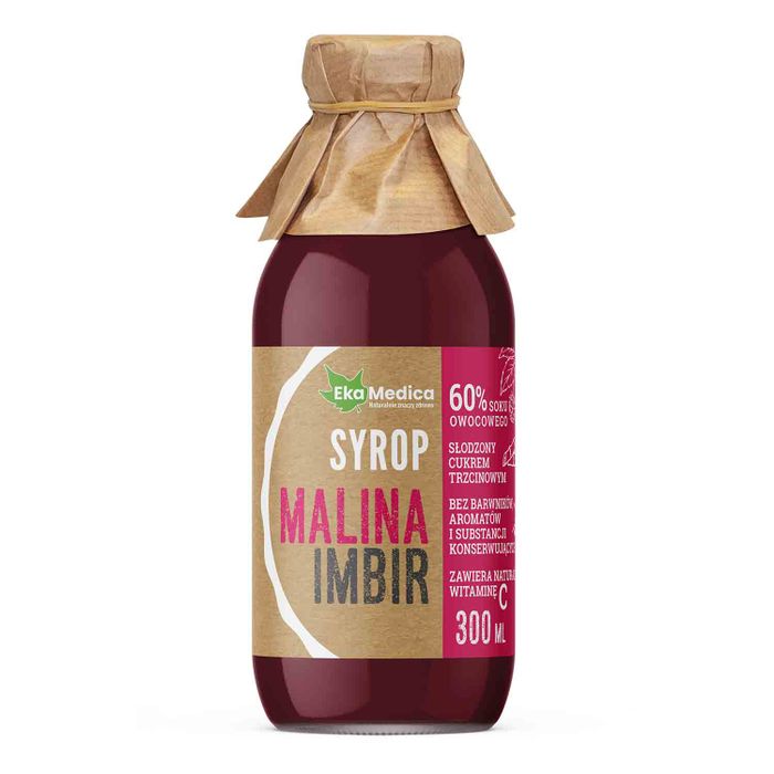 SYROP MALINA. IMBIR 0.3L  SUPLEMENT DIETY main product photo