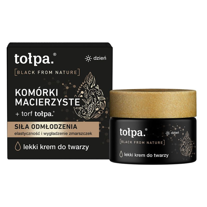 Tołpa lekki krem do twarzy Black From Nature 50 ml main product photo