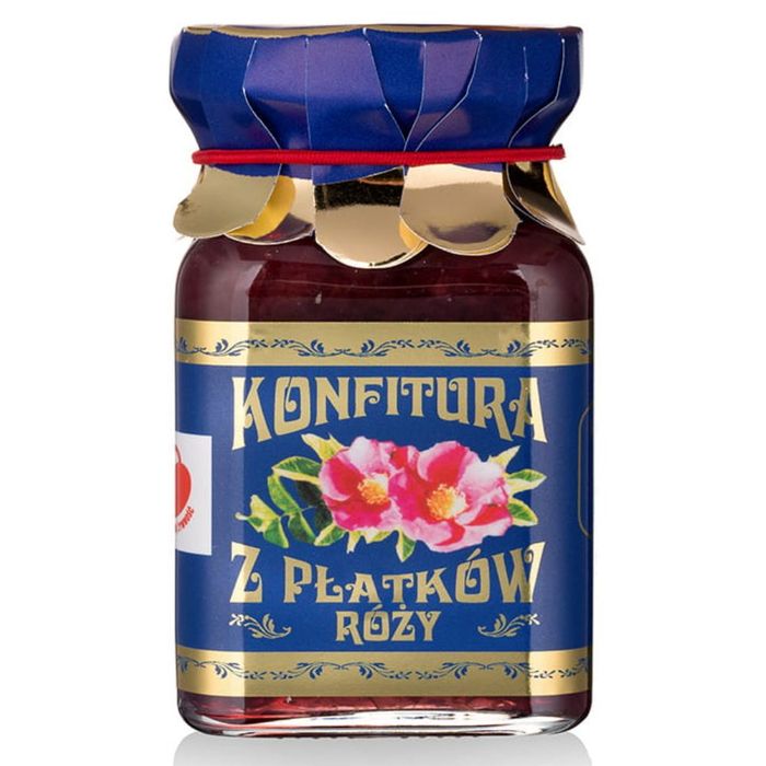 Polska Róża konfitura z płatków róży 220 g main product photo