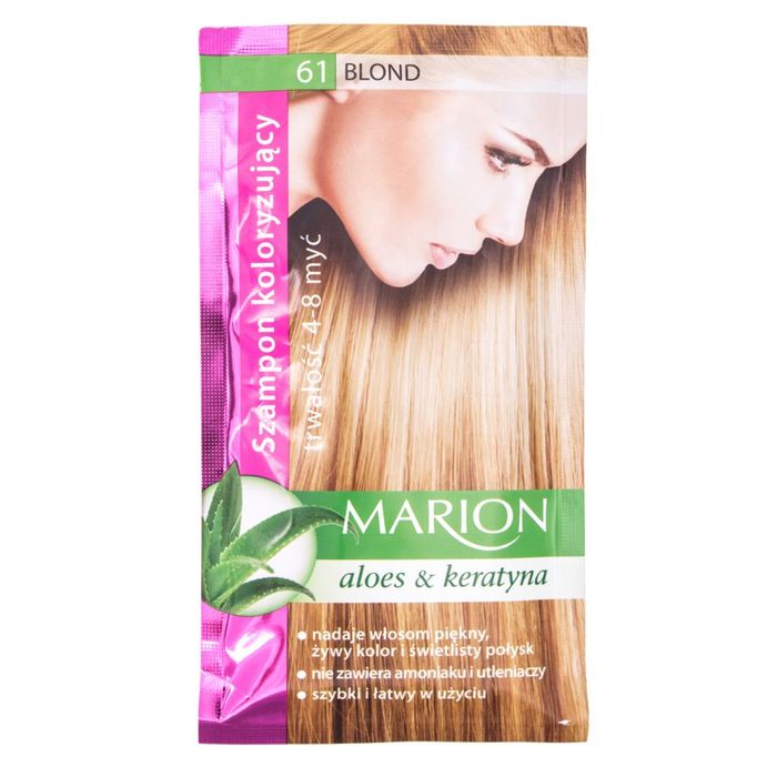 MARION Szamponetka szampon koloryzujący nr.61 BLOND, 40 ml main product photo
