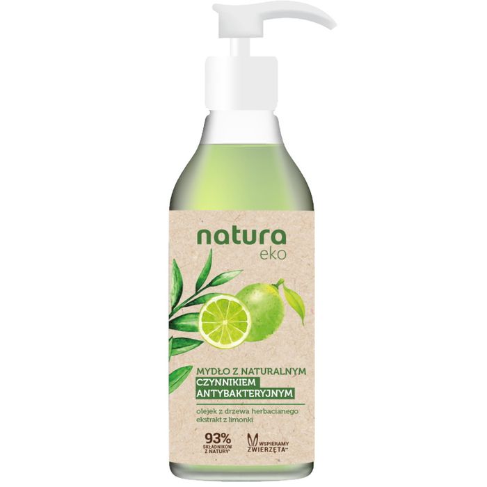 NATURA EKO MYDŁO ANTYBAKT. LIME 500ML main product photo