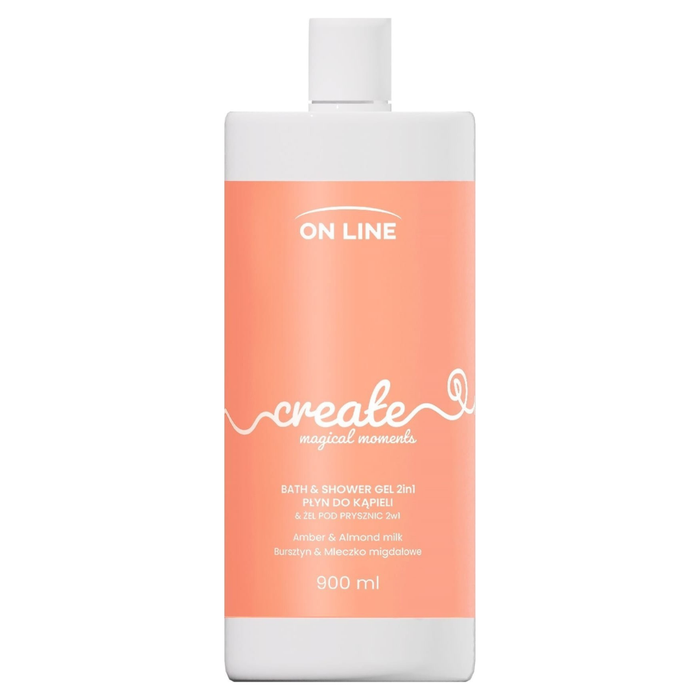 ON LINE Żel i płyn do kąpieli 2w1 Create 900 ml main product photo