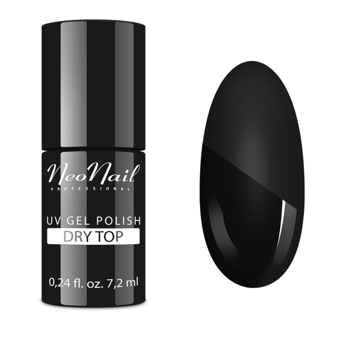 NEONAIL LAKIER HYBRYDOWY Dry Top No Wipe Bez Przemywania. 7.2ML main product photo