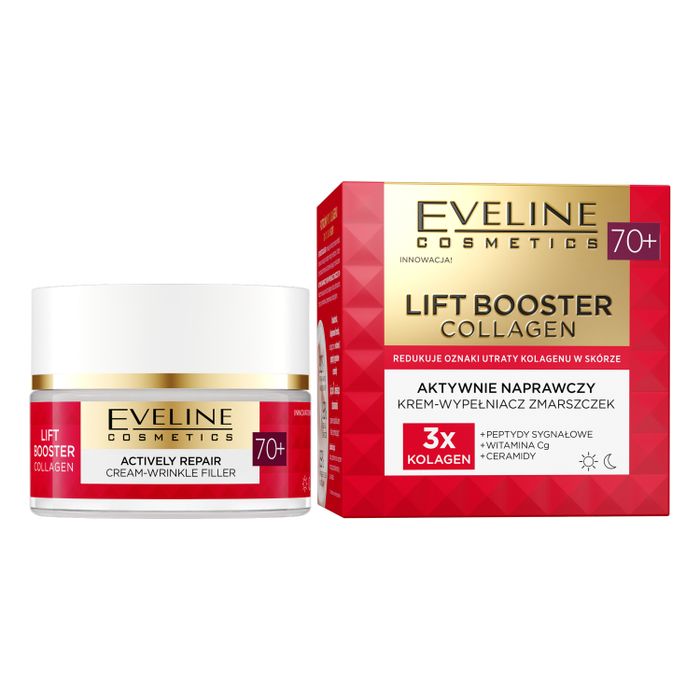 Lift booster collagen Aktywnie naprawczy krem-wypełniacz zmarszczek 70+ main product photo