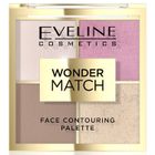 EVELINE Wonder Match Paleta do konturowania twarzy, 01, 1 szt