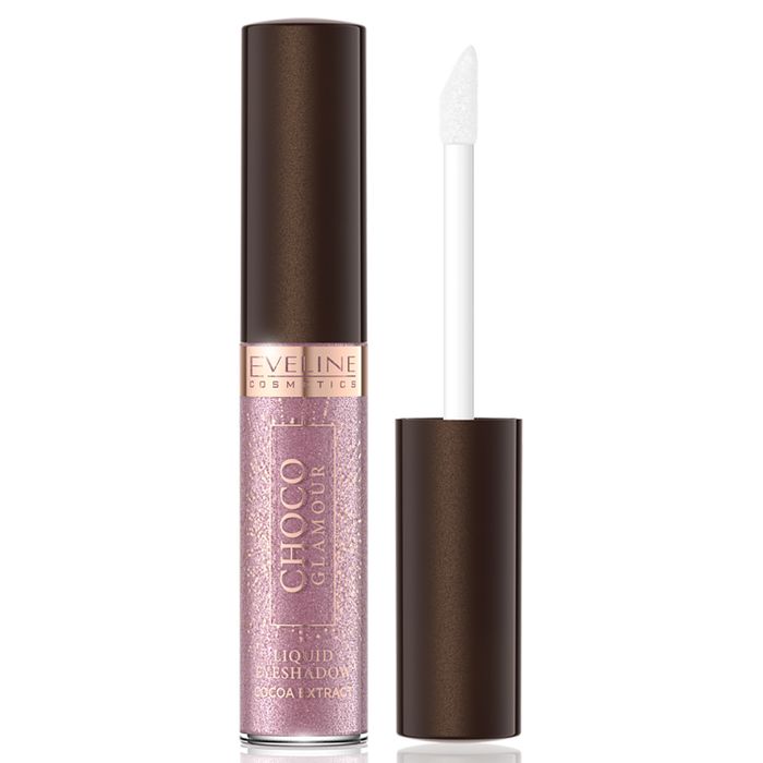 EVELINE Choco Glamour Cienie w płynie o błyszczącym wykończeniu, 04, 1 szt main product photo