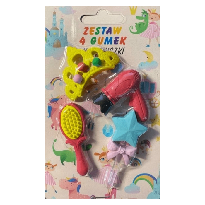 Zestaw gumek do ścierania Girl 4 szt. main product photo
