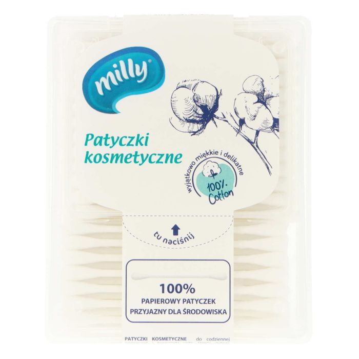 Milly Pudełko patyczki kosmetyczne 200 sztuk main product photo