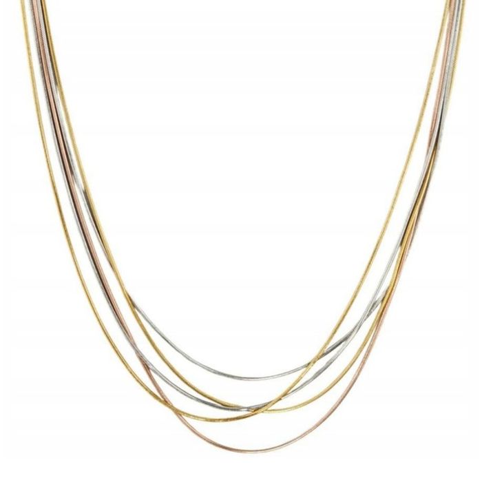 Ecarla NST2089 Złoto i Srebro naszyjnik 1 szt. main product photo