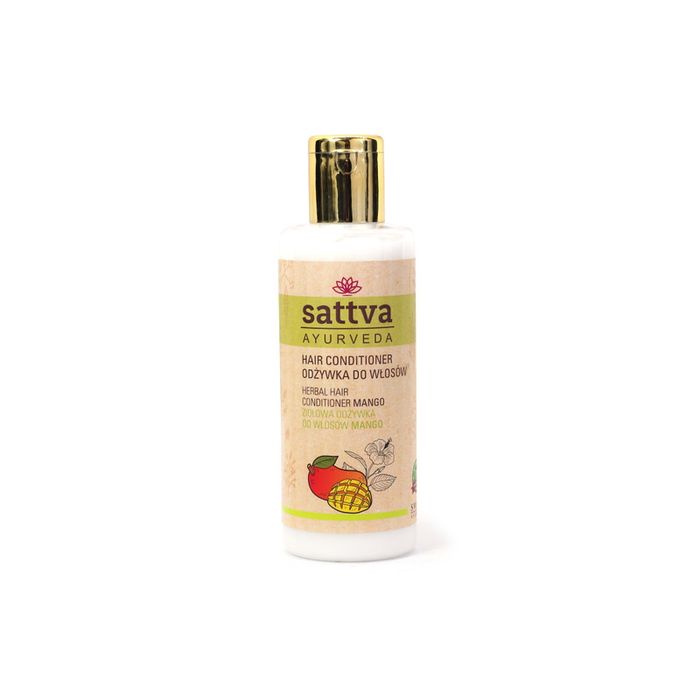 SATTVA AYURVEDA zioła odżywka do włosów mango 210ml main product photo