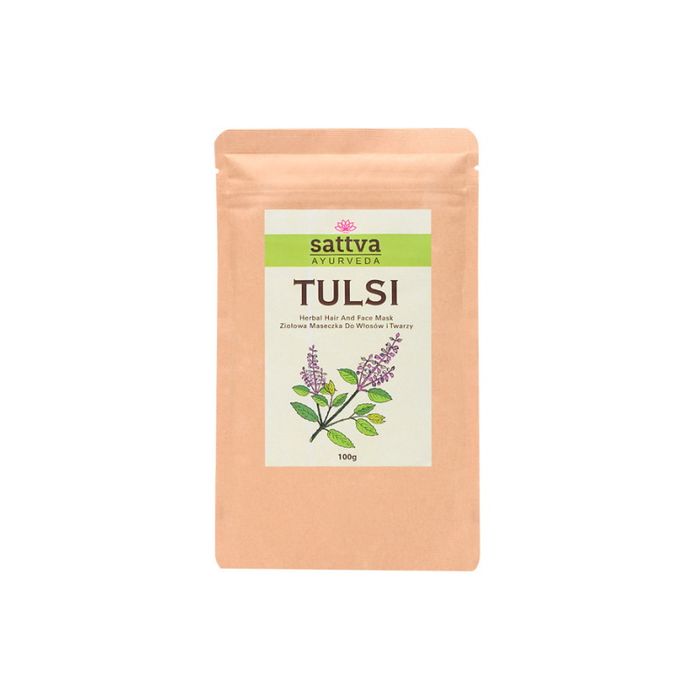 SATTVA AYURVEDA ZIOL.MASKA D/WL/TW.TULSI 100G main product photo