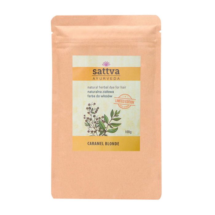 SATTVA AYURVEDA FARBA ZIOLOWA KARMEL.BLOND 100G main product photo