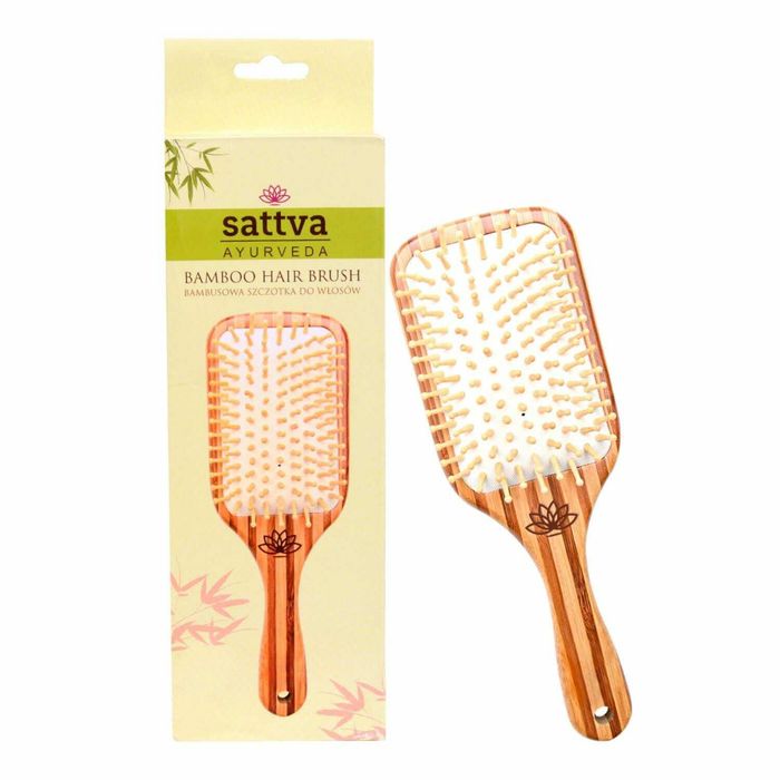 SATTVA AYURVEDA BAMBUSOWA SZCZOT.D/WŁOS.1SZT main product photo