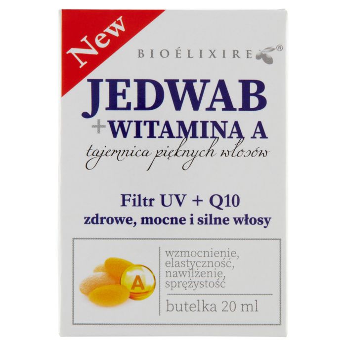 BIOELIXIRE JEDWAB + VITAMINA A  20ML main product photo