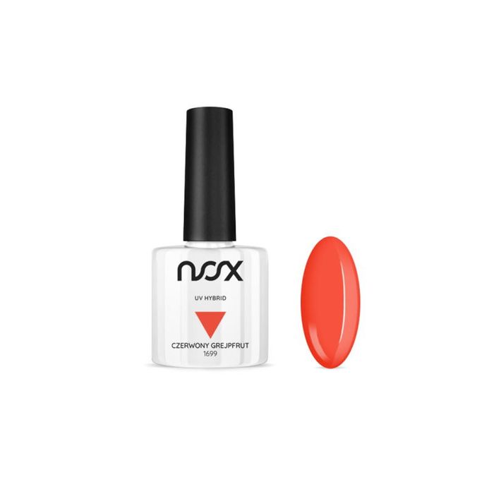 NOX LAK.HYBRYDA UV CZER.GREJPFRUT 7ML main product photo