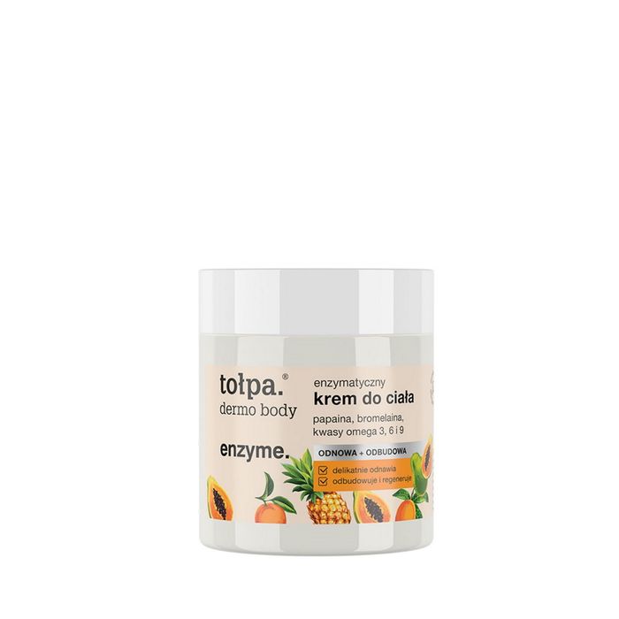 TOŁPA DERMO ENZYME Enzymatyczny krem do ciała, odnowa + odbudowa,  250 ml main product photo
