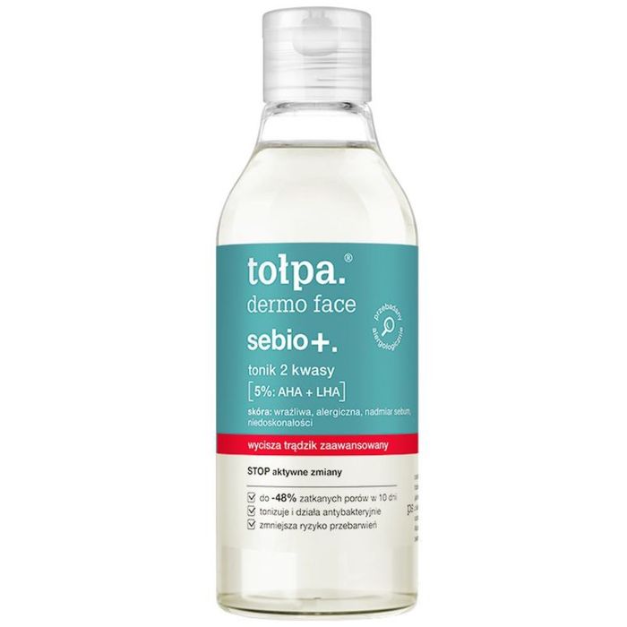 Tołpa Dermo Face Sebio+ tonik 2 kwasy 200 ml main product photo