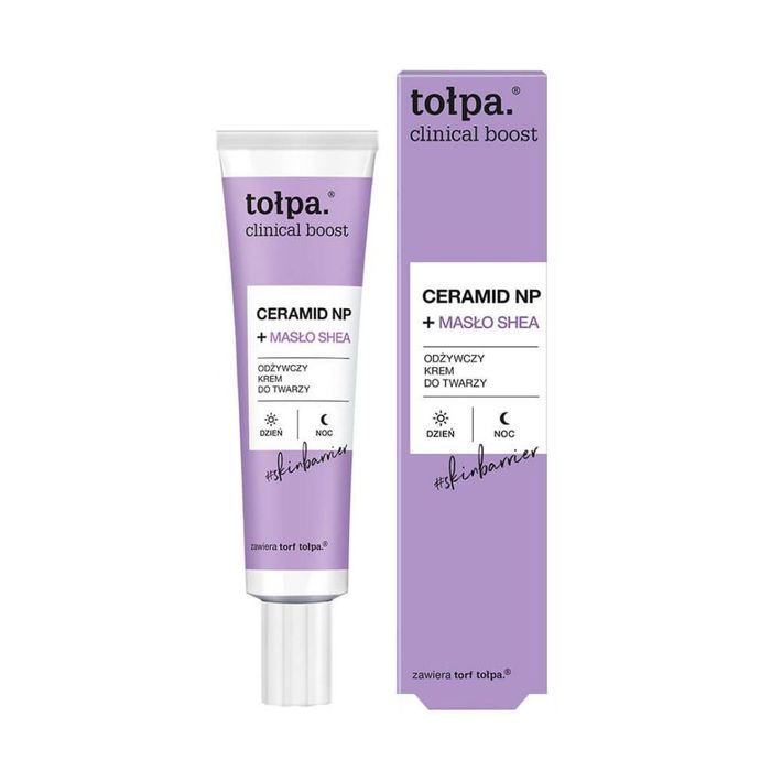 Tołpa odżywczy krem do twarzy Cilinical Boost Ceramid NP + Masło Shea 40 ml main product photo