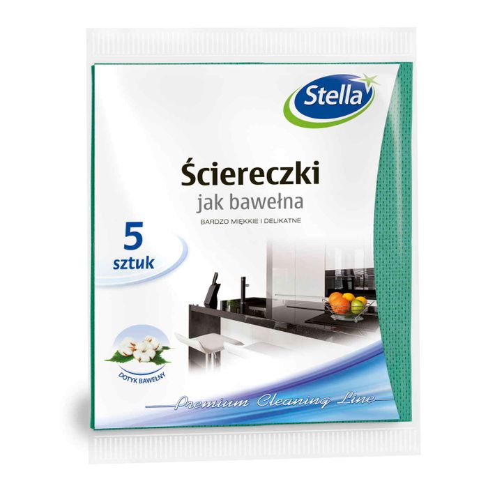 Stellla ściereczka jak bawełna 5szt main product photo