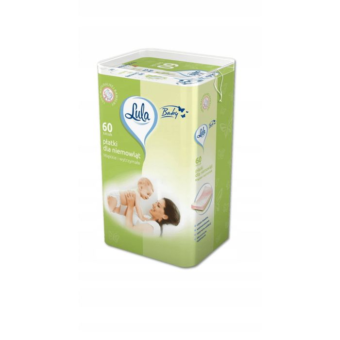 LULA BBY płatki dla niemowląt 60 szt.  main product photo