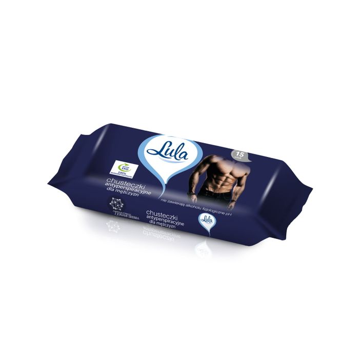LULA chusteczki antyperspiracyjne dla mężczyzn 15SZT main product photo