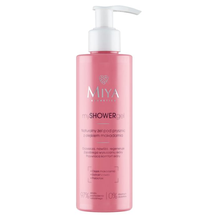 Miya MyShowerGel Naturalny ĹĽel pod prysznic z olejkiem makadamia 190 ml main product photo