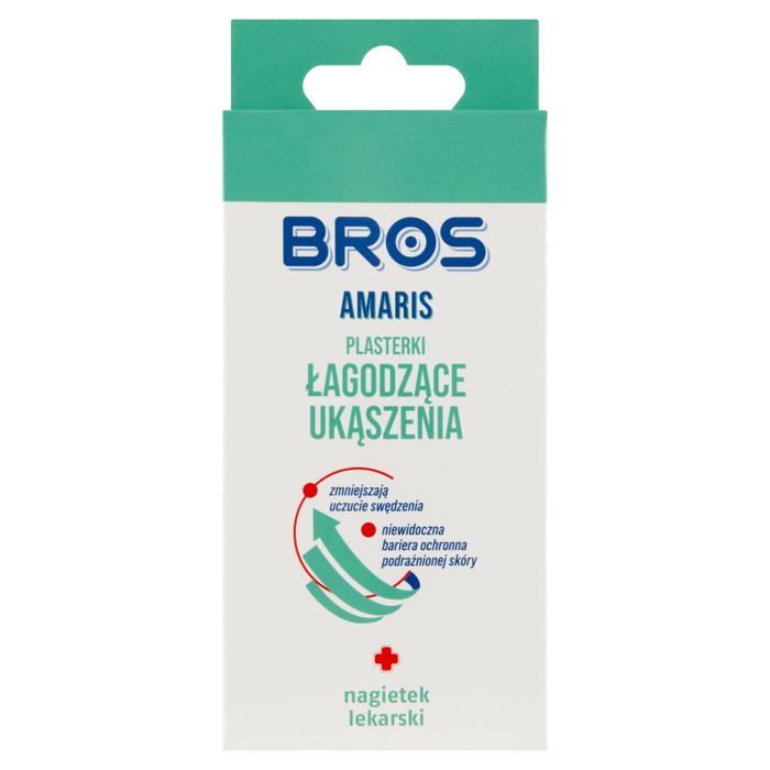 Bros Amaris Plasterki łagodzące ukąszenia 20 sztuk main product photo