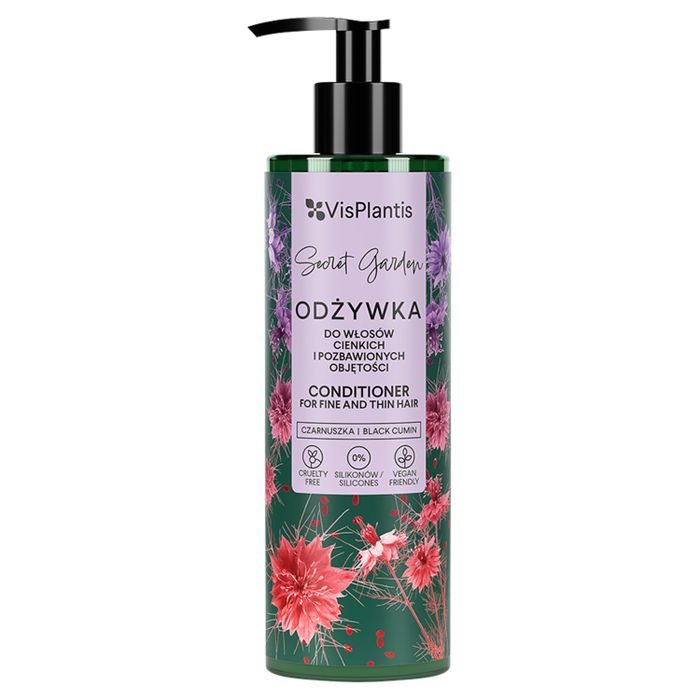Vis Plantis Secret Garden Odżywka do włosów cienkich i pozbawionych objętości 400 ml main product photo