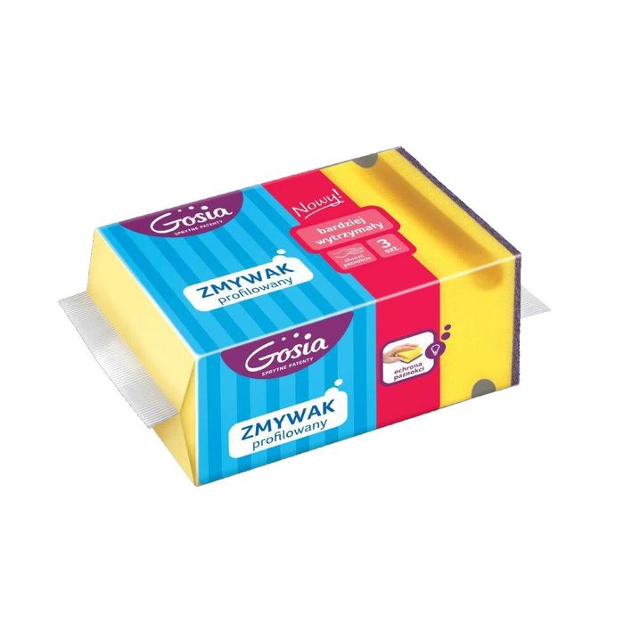 Gosia zmywak profilowana 3szt. main product photo