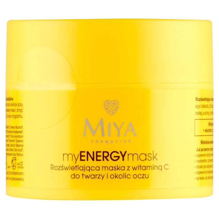 MIYA MyEnergyMask maska z witaminą C do twarzy i okolic oczu 50 ml main product photo
