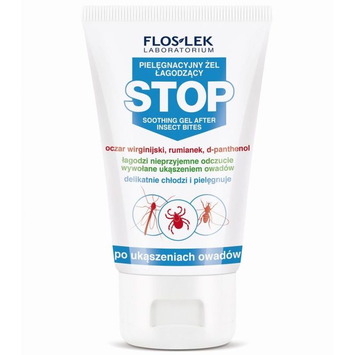 Floslek Stop pielęgnacyjny żel łagodzący po ukąszeniach owadów 50 ml main product photo